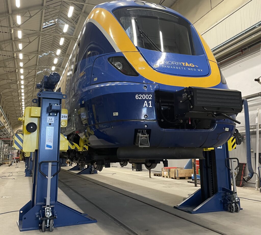 Dendro Lift Lyftbockar för tåg